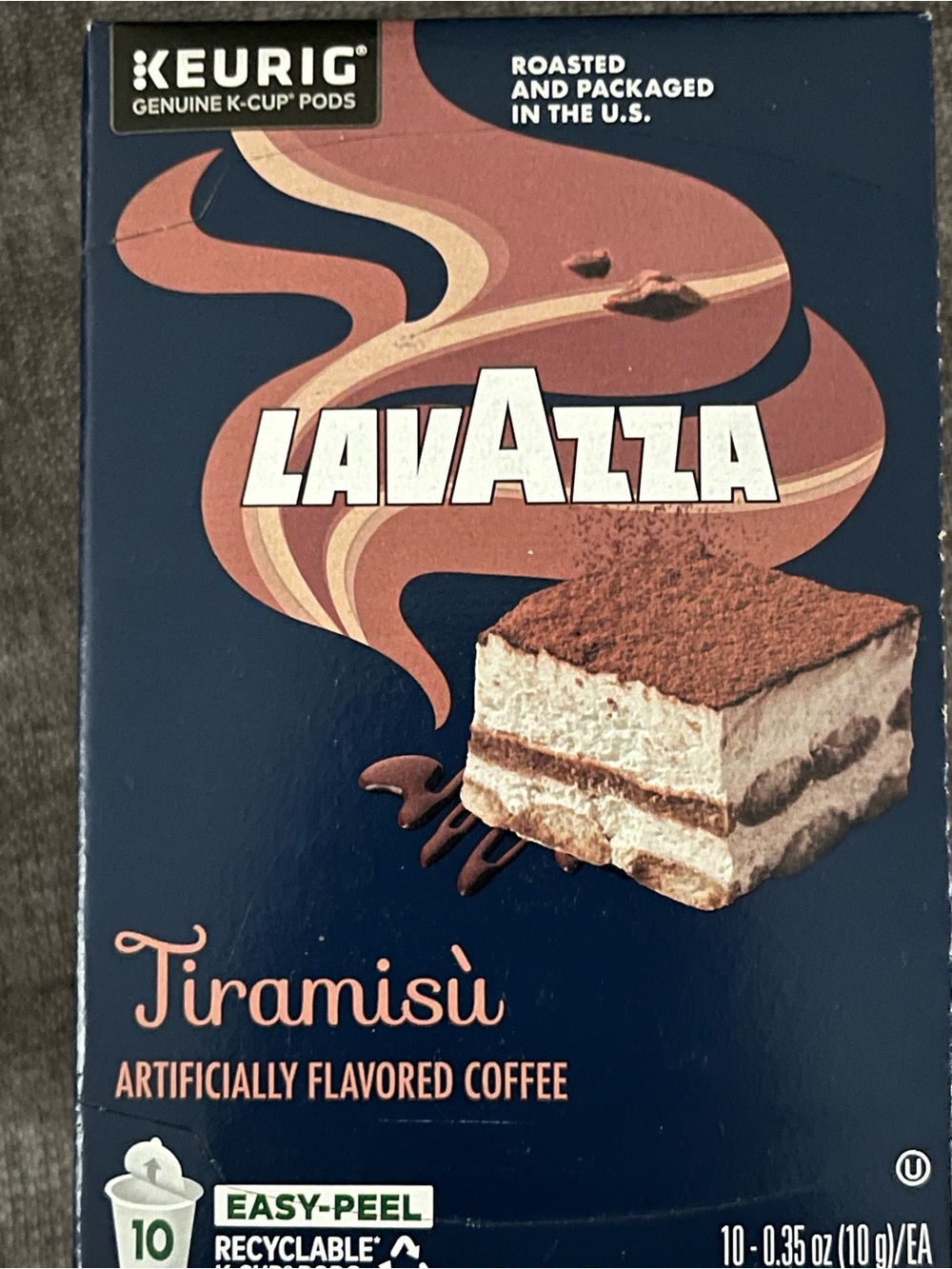 Lavazza Tiramisu artificially coffee